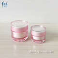 Empty Cosmetic Containers Acrylic Skin Care Cream Jar for Cosmetic Use Factory